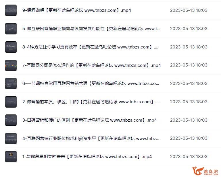 张君 拥有先进的思维 89课时让你具有互联网营销思维 百度云下载