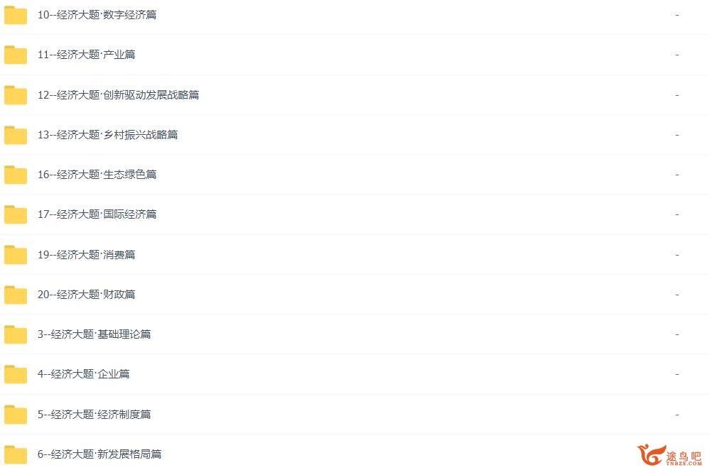 刘勖雯2023年高考政治二轮复习寒春联报第三阶段录播课更新20章 百度网盘下载