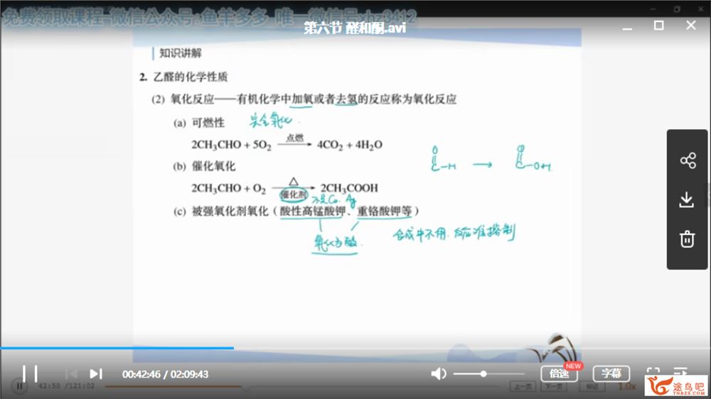 猿辅导李霄君 高二化学寒假系统班全集视频资源百度云下载