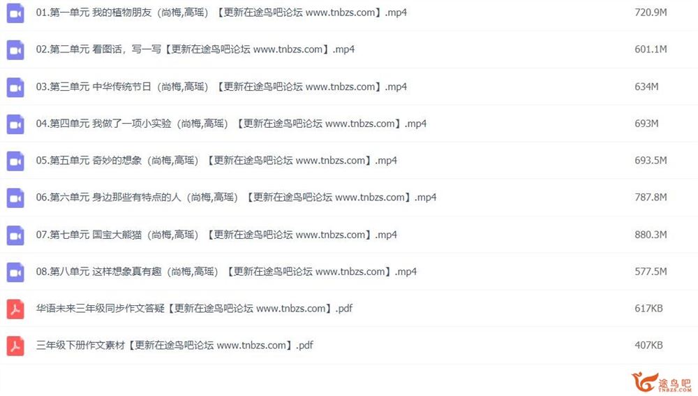 2020年春 校内同步作文全解-三年级下册 8讲带讲义