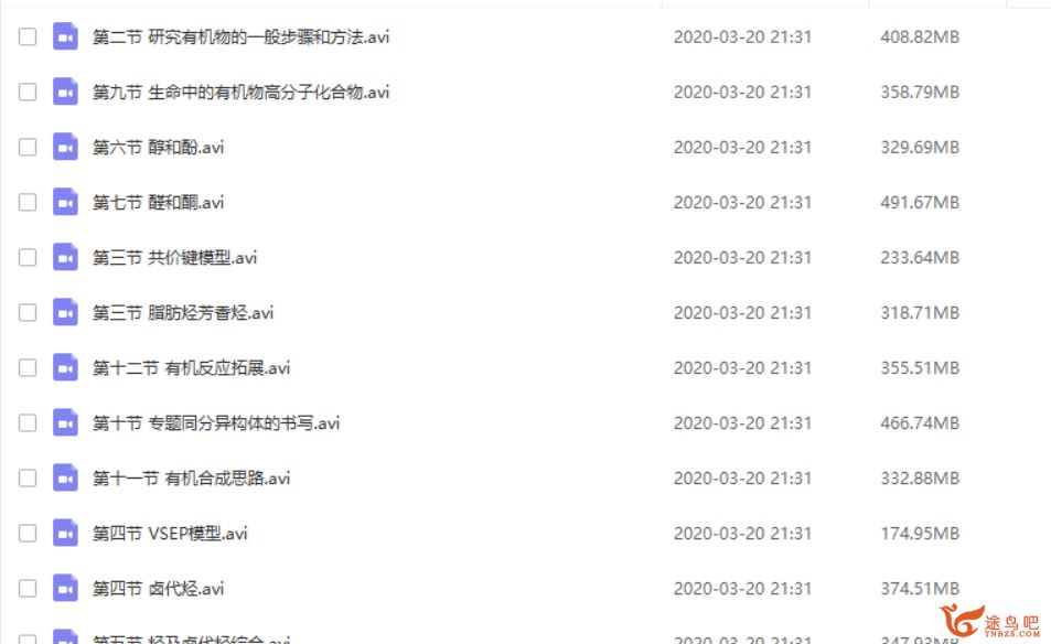 2019猿辅导 高二化学春季班 李宵君视频资源合集 百度云下载