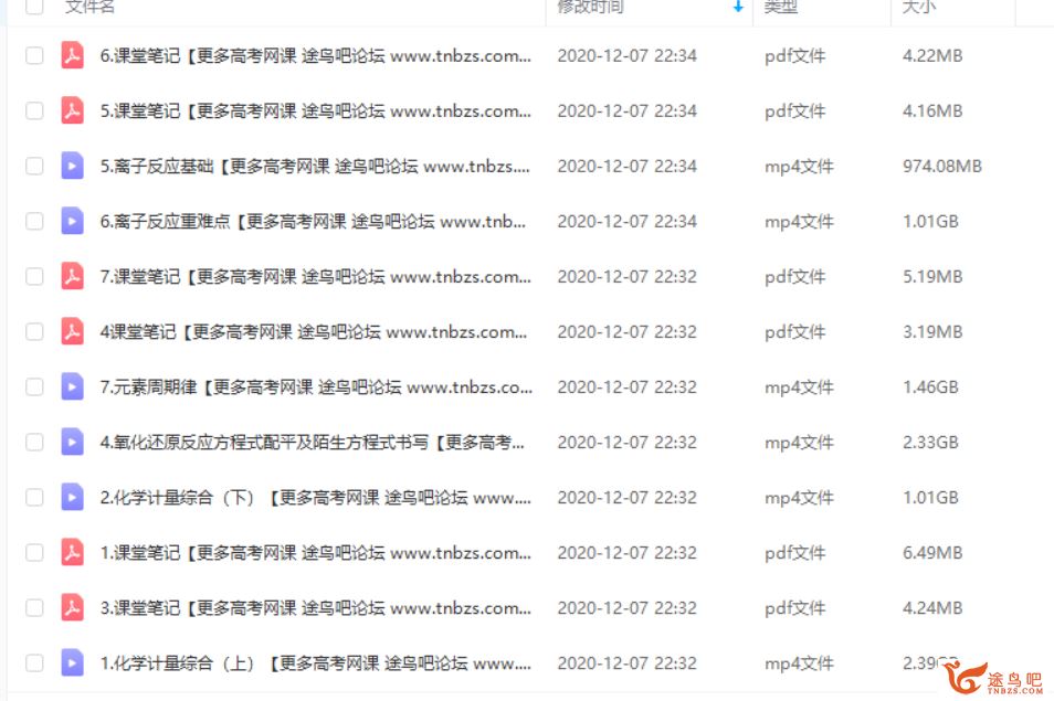 2021高考化学 林凯翔化学一轮复习985班课程视频百度云下载
