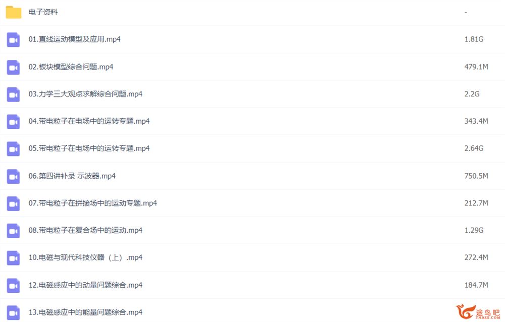 于冲2022高考物理全程一至五阶段复习联报 五阶段