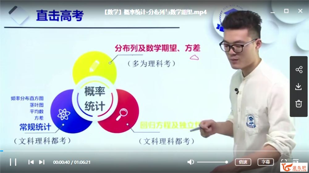 学魁榜 2019数学冲刺课 北京大学丘崇主讲课程全集视频百度云下载