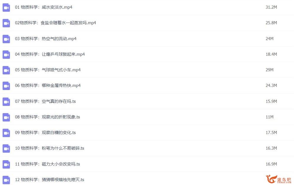 学而思轻课 好奇实验室65讲完结 百度网盘分享